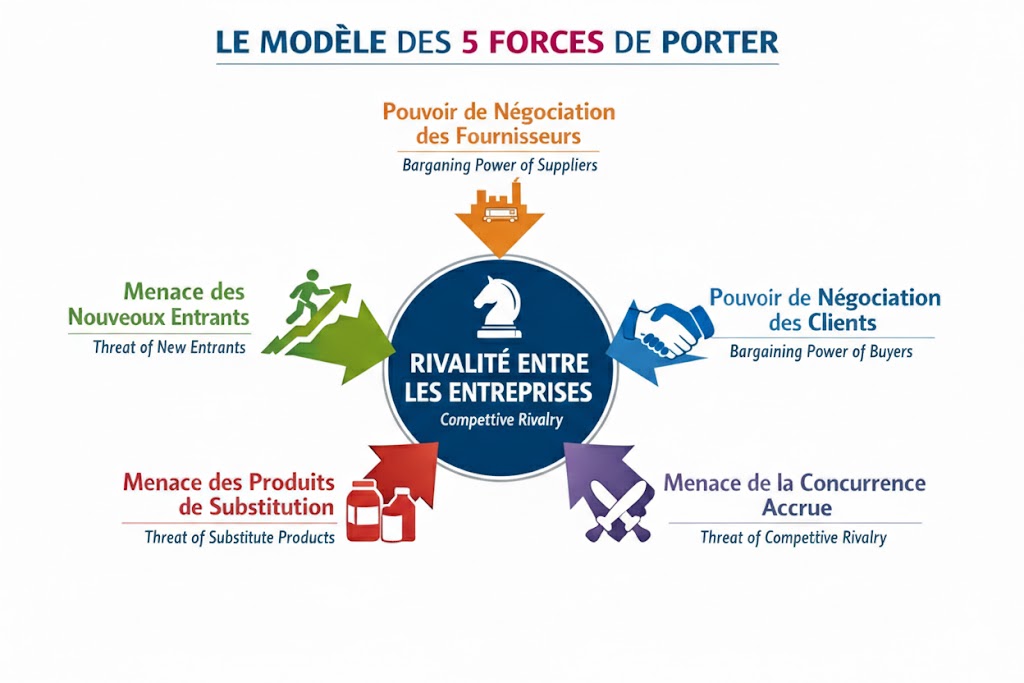 Analyse stratégique de Porter pour le Quintette du Terrir