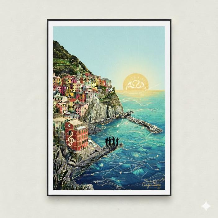 Méthode Cinque Terre Quintette du Terroir : harmonie des couleurs, verticalité de l'excellence et maillage des saveurs authentiques